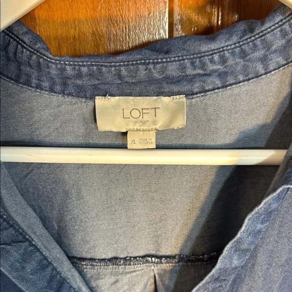 Blue Denim Long Sleeve Shirt - Picture 2 of 2